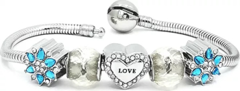 Bratara Dama Love Heart Zirconiu Inox PersonalStyle 