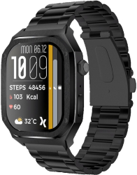 Ceas Smartwatch Maxcom FW65 Iron S ecran 1.95&rdquo AMOLED rezolutie 410× 502 340 mAh Apeluri Notificari Incarcare Rapida Rezis 