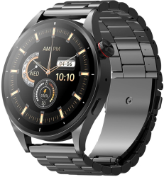 Ceas Smartwatch Maxcom FW66 Iron R ecran 1.43&rdquo AMOLED rezolutie 466× 466 300 mAh Apeluri Notificari Incarcare Rapida Rezis 