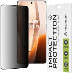 Folie pentru OnePlus 13R - Techsuit 111D Privacy FullA Glue - Black 