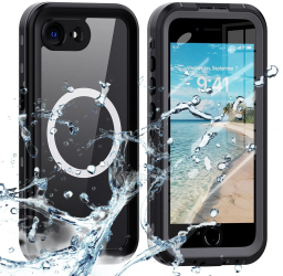 Husa pentru iPhone 16e - ShellBox Waterproof IP68 Case - Black 