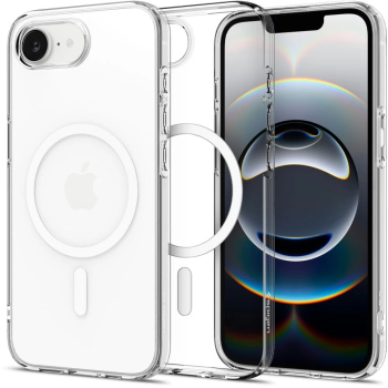 Husa pentru iPhone 16e - Spigen Liquid Crystal MagSafe - Clear 