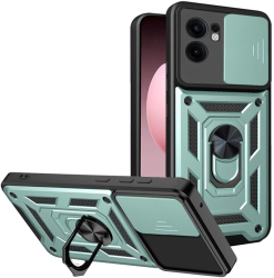 Husa pentru Oppo Reno13 F 4G / Reno13 F 5G / Reno13 FS 5G - Techsuit CamShield Series - Green 