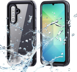 Husa pentru Samsung Galaxy A26 5G - ShellBox Waterproof IP68 Case - Black