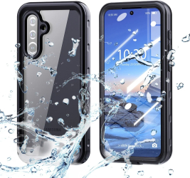 Husa pentru Samsung Galaxy A36 5G - ShellBox Waterproof IP68 Case - Black