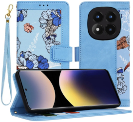 Husa pentru Xiaomi Redmi Note 14 Pro+ 5G - Techsuit FlipCraft - VibrantA Blue 