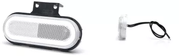 LAMPA GABARIT LED 1401 W198 12V-24V POZITIE ALB WAS 