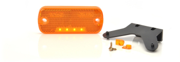LAMPA GABARIT LED 904 W128 12V-24V POZITIE PORTOCALIU WAS 