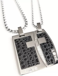 Pandantive indragostiti set PersonalStyle inox love 