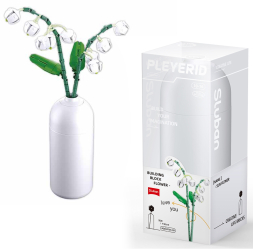 Set de Constructie Flowers 253 piese Lacramioara - Sluban 