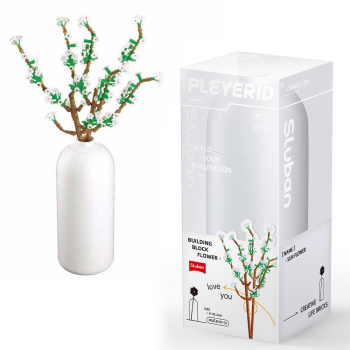 Set de Constructie Flowers 269 piese Fontanesia - Sluban 