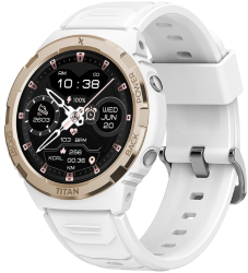 Smartwatch Maxcom Titan Valkiria alb 48x45.3x13.2mm 300mAh IP69 