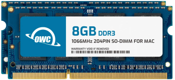 KIT RAM OWC 16GB/1066 DDR3 Mac (2x8GB) (OWC8566DDR3S16P)