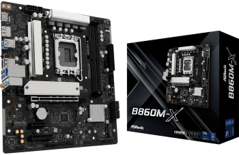 Placa de baza ASRock B860M-X LGA1851 2xDDR5 128GB Micro-ATX 