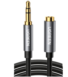 Cablu audio 3.5mm Jack T la 3.5mm Jack M 1m UGREEN 