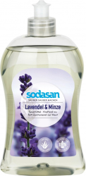 Detergent vase lichid bio lavanda si menta 500 ml Sodasan 
