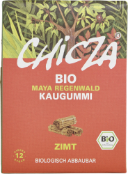 Guma de mestecat cu scortisoara bio 30g Chicza 