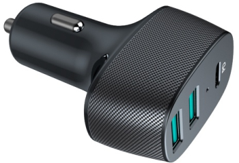 INCARCATOR AUTO CU 2XUSB QC3.0 SI 1XUSB TYPE-C 42W 