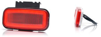 LAMPA GABARIT LED 1403 W199 12V-24V POZITIE ROSU WAS 