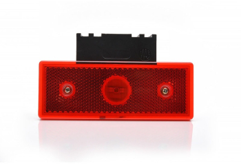 LAMPA GABARIT LED 1413 W201 12V-24V POZITIE ROSU WAS 