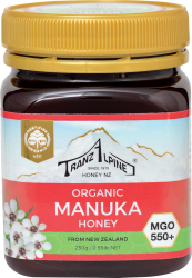 Miere de Manuka MGO 550 eco 250g TranzAlpine 