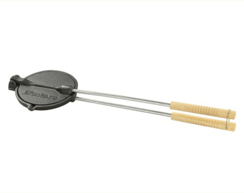 Prajitor pentru slanina fonta cu maner 53 cm 15 cm Efonta