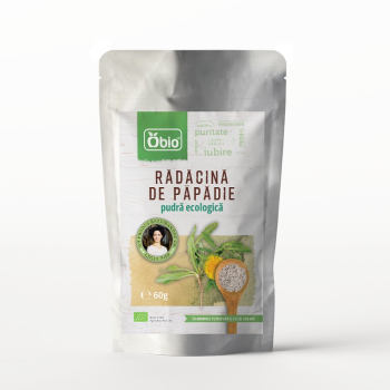 Radacina de Papadie pudra bio 60g Obio 