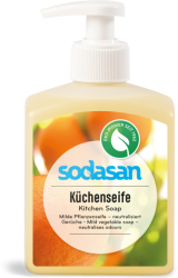 Sapun Lichid Bucatarie Pentru Scos Mirosuri si Degresat Maini 300 ml Sodasan 