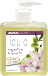 Sapun Lichid/Gel De Dus Bio Magnolie -Masline 300 ml Sodasan