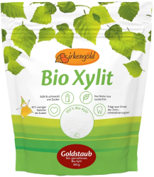 Xylitol pudra zahar de mesteacan bio 350g Birkengold 