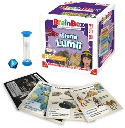 Joc educativ BrainBox - Istoria lumii Asmodee - BLACKFIRE 