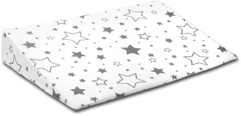 Perna antireflux cu husa detasabila bumbac 40x59 cm Kidizi Galaxy Grey 