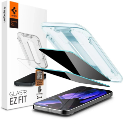 Folie pentru Google Pixel 9 Pro XL set 2 - Spigen Glas.tR EZ FIT - Privacy 