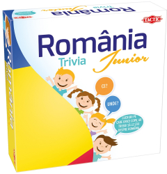 Joc de societate - Trivia Junior Romania Tactic - BLACKFIRE 