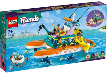 LEGO FRIENDS BARCA DE SALVARE PE MARE 41734 