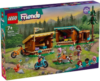 LEGO FRIENDS CABANE CONFORTABILE IN TABARA DE AVENTURI 42624 