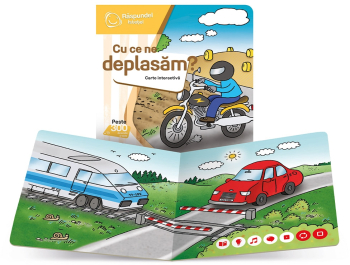 Raspundel Istetel Carte - Cu ce ne deplasam ALBI - BLACKFIRE 