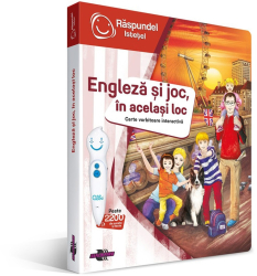 Raspundel Istetel Carte - Engleza si joc in acelasi loc ALBI - BLACKFIRE 