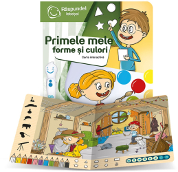 Raspundel Istetel Carte - Primele mele forme si culori ALBI - BLACKFIRE 