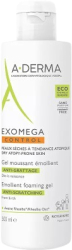 Gel de curatare spumant cu efect de hidratare si calmare A-Derma Exomega Control 500 ml 