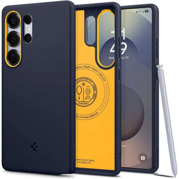 Husa pentru Samsung Galaxy S25 Ultra - Spigen Caseology Nano Pop MagSafe - Blueberry Navy 