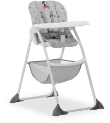 Scaun de hranire pentru bebelusi Sit N Fold Hauck Mickey Mouse Grey 