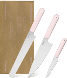Set 3 cutite Ciarra Trio Knife Set - Sakura Candy roz pastel 