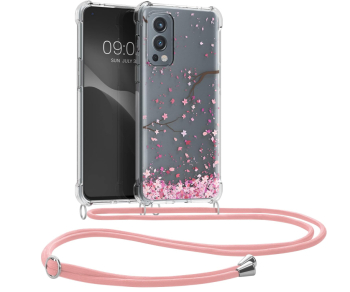 Husa din silicon cu snur Kwmobile pentru OnePlus Nord 2 5G - RESIGILAT 