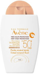 Crema faciala calmanta si hidratanta cu protectie solara ridicata Avene Solaire Fluido SPF50 40 ml