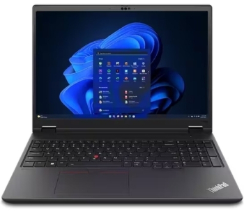 Laptop Lenovo ThinkPad P16v Gen 2 Intel Core Ultra 7 165H 16inch RAM 32GB SSD 1TB nVidia RTX 2000 8GB Windows 11 Pro Black 