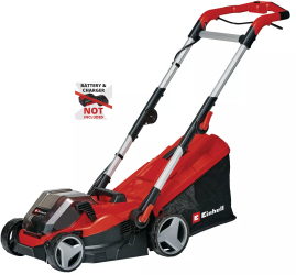 Masina de tuns gazon - iarba pe acumulator Einhell Power X-Change GE-CM 36 34-1 Li Solo 2x18 V 33.5 cm latime taiere inaltime taiere 25-65 m 