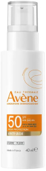 Crema faciala hidratanta anti-imbatranire cu protectie solara ridicata Avene Solaire Expert SPF50 40 ml 