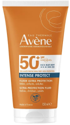 Crema faciala si corporala cu protectie solara foarte ridicata Avene Solaire Intense SPF50+ 150 ml 