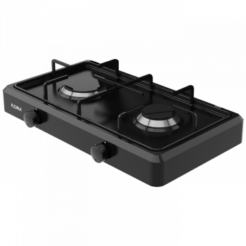 Floria Aragaz pe gaz 2 arzatoare - negru - ZLN7128 
